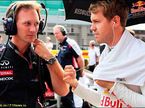 Кристиан Хорнер и Себастьян Феттель