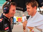 Кристиан Хорнер и Себастьян Феттель