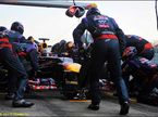 В Red Bull Racing отрабатывают пит-стопы