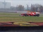 Себастьян Феттель на трассе во Фьорано за рулём Ferrari F2012