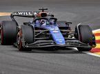 Алекс Элбон за рулём FW46 на трассе в Спа, фото XPB