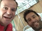 Рубенс Баррикелло и Марк Уэббер