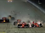 Авария гонщиков Ferrari на Гран При Сингапура