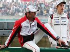 Брендон Хартли и Марк Уэббер во времена выступлений за Porsche в чемпионате WEC