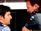 Марк Уэббер и Кристиан Хорнер