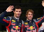Марк Уэббер и Себастьян Феттель