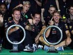 В Red Bull Racing празднуют победу в Гран При Сингапура