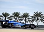 Алекс Элбон за рулём FW48 на тестах в Бахрейне, фото XPB