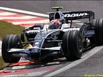 Логотип Lenovo на заднем антикрыле Williams Казуки Накаджимы
