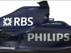 Логотип RBS на новой машине Williams