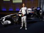 Пастор Мальдонадо на презентации Williams FW33