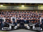 Групповая фотография Williams в Бразилии