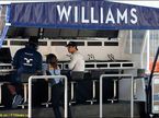 Командный мостик Williams на тестах в Бахрейне