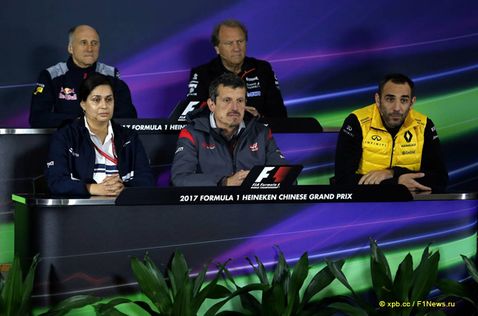 Гран При Китая. Пресс-конференция в пятницу