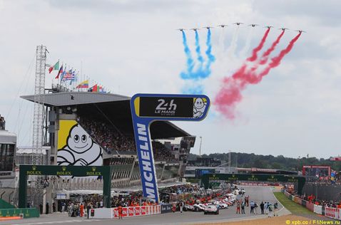 Стартовая прямая в Ле-Мане, 2019 год