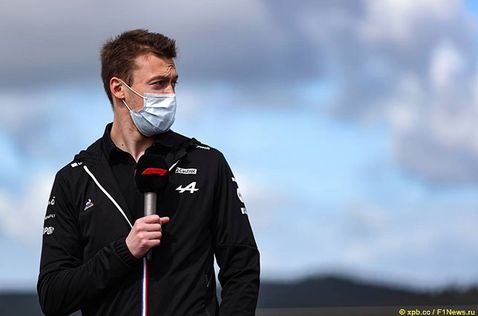 Даниил Квят, резервный гонщик Alpine F1