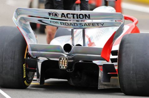 Модель машины 2022 года, представленная FIA в Сильверстоуне, фото XPB