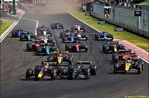 Старт Гран При Венгрии 2023