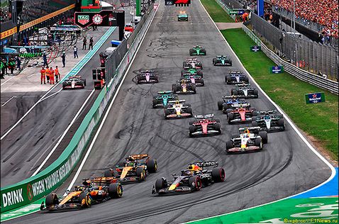 Старт Гран При Нидерландов 2025