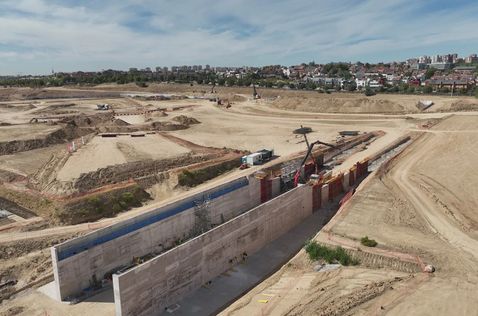 Строительство автодрома MadRing продолажается, фото Madring.com