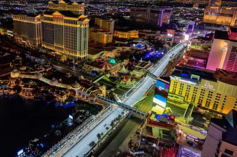 Ночной Лас-Вегас, фото пресс-службы Williams
