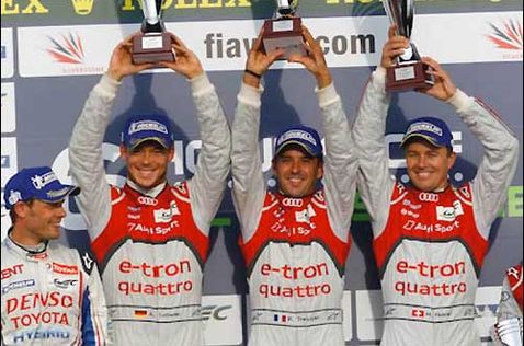 Экипаж гибридной Audi e-tron