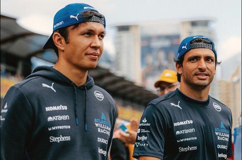 Алекс Элбон и Карлос Сайнс