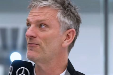 Джеймс Эллисон, стоп-кадр из видео Mercedes