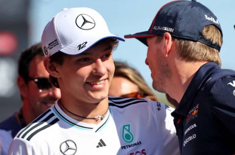 Кими Антонелли и Макс Ферстаппен, фото XPB