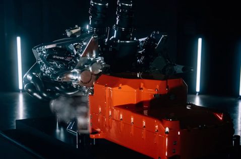 Силовая установка Honda RA626H, но часть изображения размыта, фото пресс-службы HRC