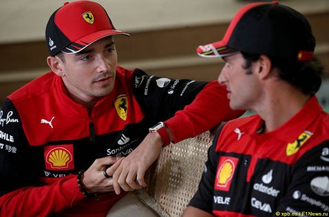 Шарль Леклер и Карлос Сайнс