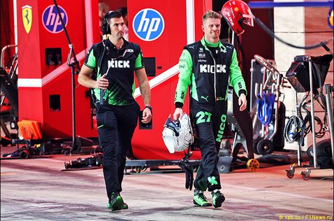 Нико Хюлкенберг возвращается в боксы