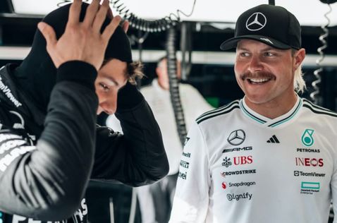 Валттери Боттас и Кими Антонелли, фото из социальных сетей