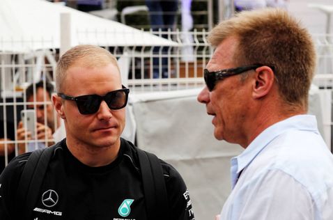 Валттери Боттас и Мика Сало, 2018 год, фото XPB