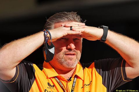 Зак Браун, исполнительный директор McLaren Racing