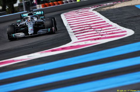 Льюис Хэмилтон на Гран При Франции