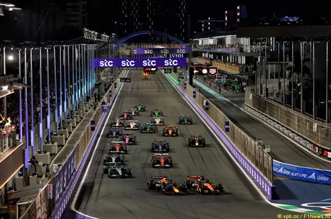 Старт Гран При Саудовской Аравии, 2025 год