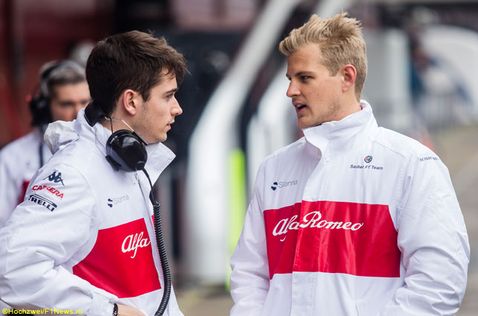 Шарль Леклер и Маркус Эриксон