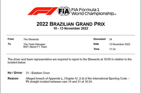 Документ FIA