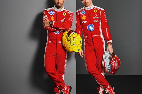 Льюис Хэмилтон и Шарль Леклер