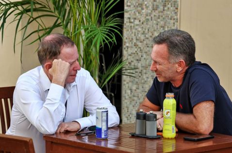 Мартин Брандл и Кристиан Хорнер, фото XPB