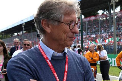 Марио Иллиен на Гран При Италии в Монце