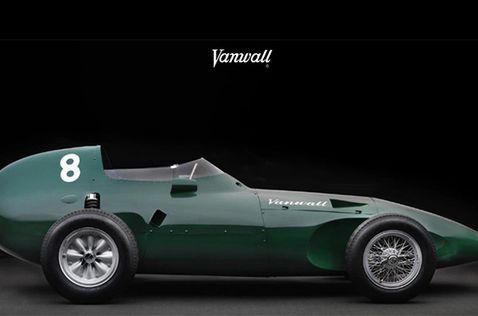 Реплика исторической машины Vanwall VW 5, фото компании Vanwall 1958