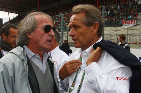 Жак Лаффит (слева) и Жаки Икс