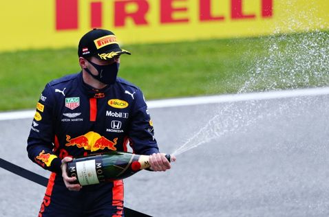 Макс Ферстаппен после финиша Гран При Штирии