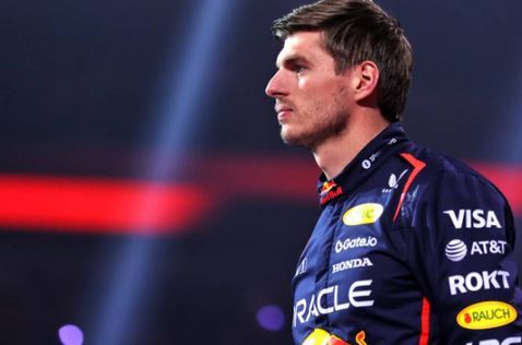 Макс Ферстаппен во время шоу F1 75 Live, фото XPB