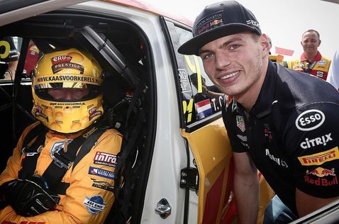 Том Коронель и Макс Ферстаппен, 201 8 год, фото из социальных сетей