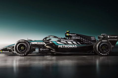 Mercedes W17, изображение пресс-службы команды