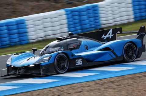 Гиперкар Alpine A424 на тестах в Хересе, фото пресс-службы Alpine