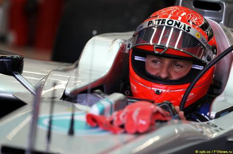 Михаэль Шумахер, 2012 год